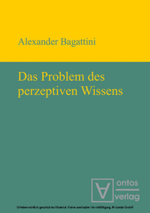 Das Problem des perzeptiven Wissens