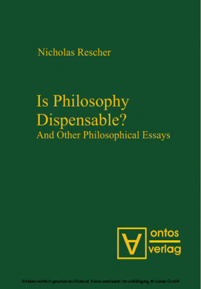 Is Philosophy Dispensable?