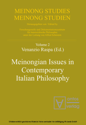 Meinongian Issues in Contemporary Italian Philosophy