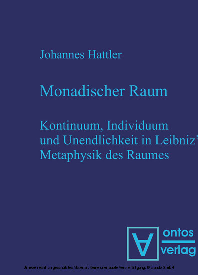 Monadischer Raum main product photo