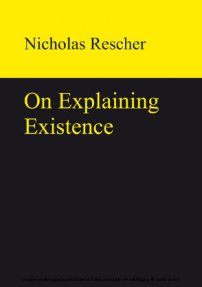 On Explaining Existence