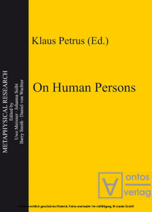 On Human Persons