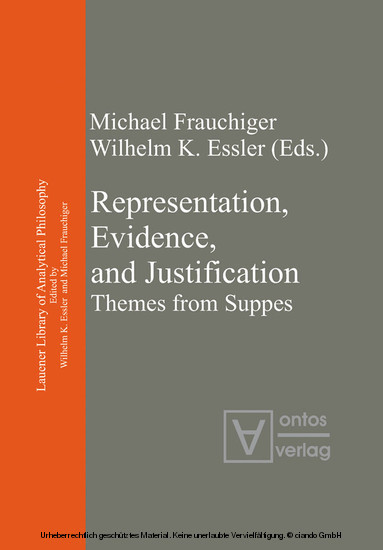 Representation, Evidence, and Justification main product photo