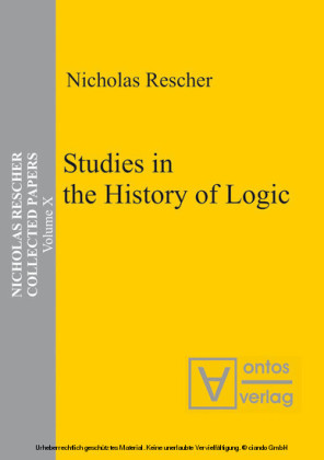 Studies in the History of Logic