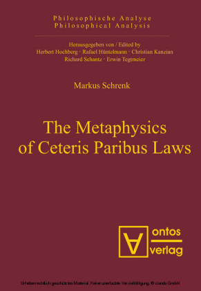 The Metaphysics of Ceteris Paribus Laws