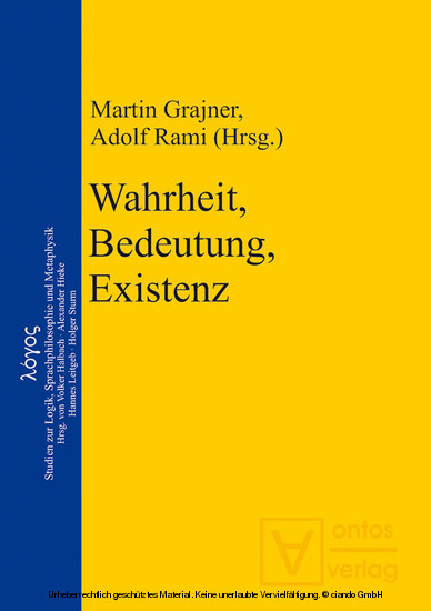 Wahrheit, Bedeutung, Existenz main product photo