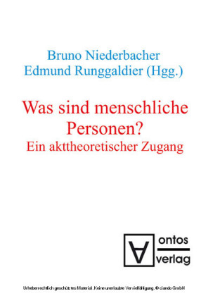 Was sind menschliche Personen?