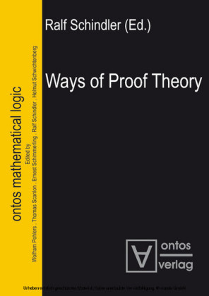 Ways of Proof Theory