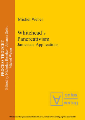 Whitehead's Pancreativism