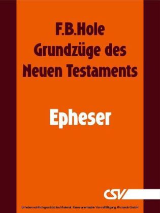 Grundzüge des Neuen Testaments - Epheser main product photo