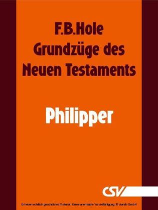 Grundzüge des Neuen Testaments - Philipper