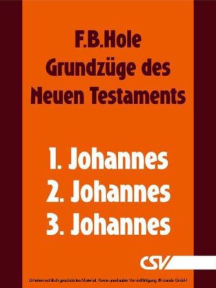 Grundzüge des Neuen Testaments - 1., 2. & 3. Johannes