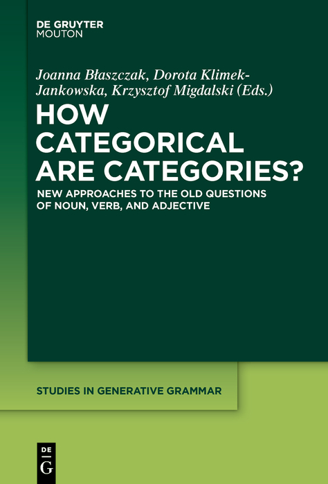 How Categorical are Categories? main product photo