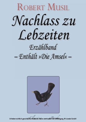 Robert Musil - Nachlass zu Lebzeiten