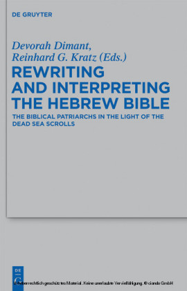 Rewriting and Interpreting the Hebrew Bible