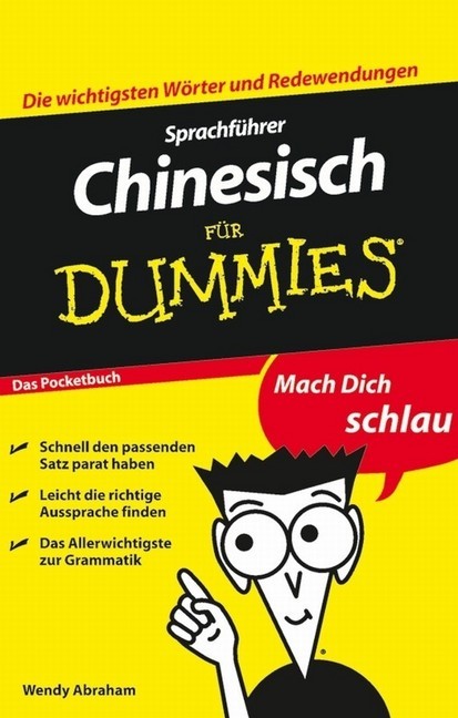 Sprachführer Chinesisch für Dummies Das Pocketbuch main product photo