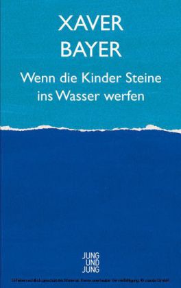 Wenn die Kinder Steine ins Wasser werfen