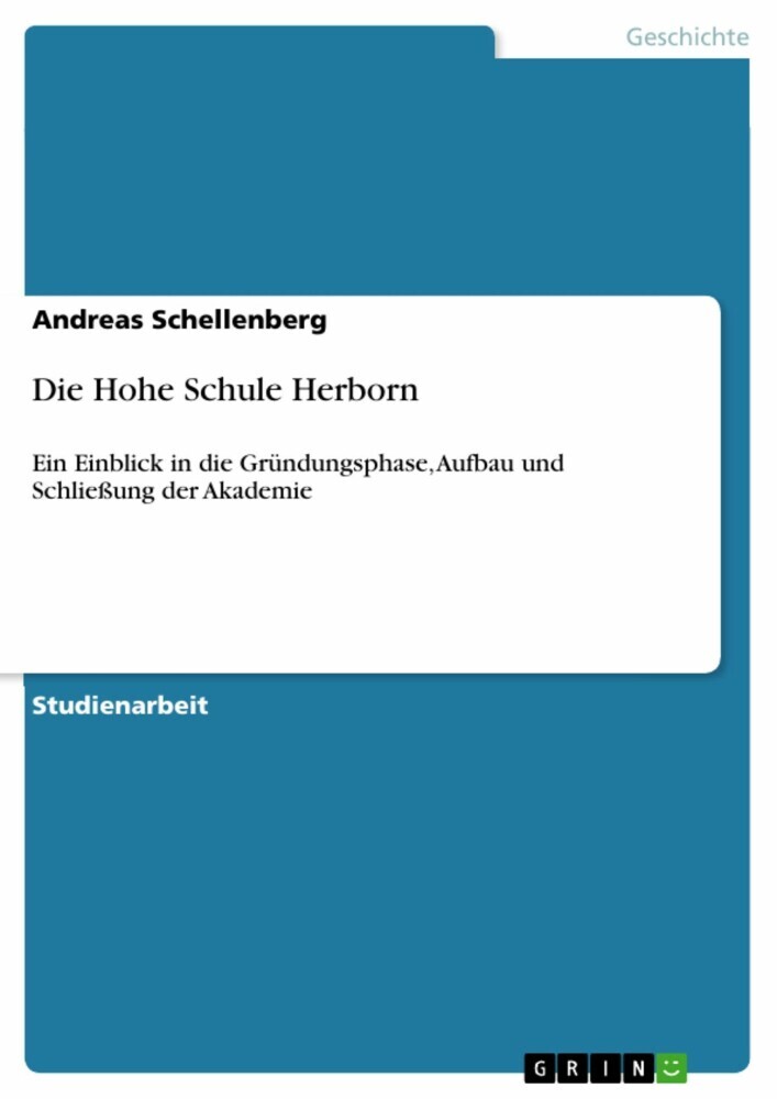 Die Hohe Schule Herborn main product photo