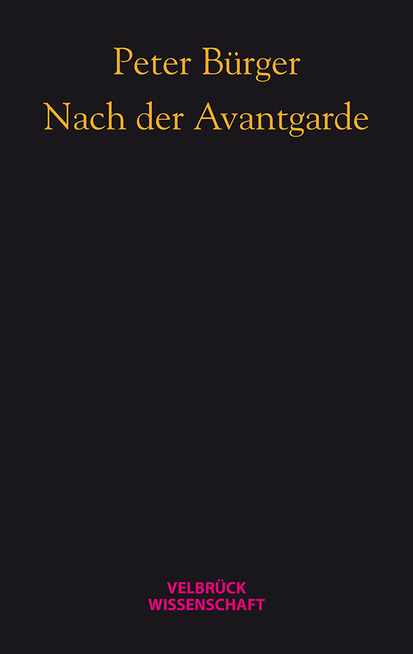 Nach der Avantgarde main product photo
