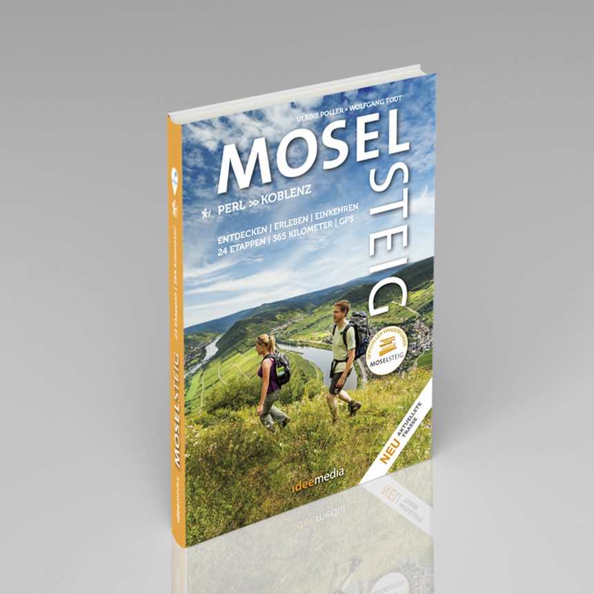 Moselsteig. Der offizielle Wanderführer. Das aktuelle Buch mit allen 24 Etappen plus Rundwege. main product photo