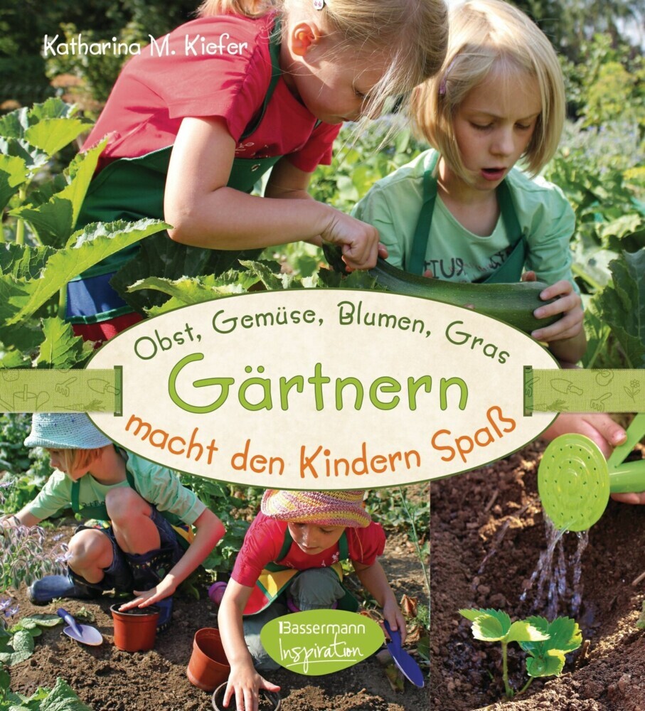 Obst, Gemüse, Blumen, Gras - Gärtnern macht den Kindern Spaß main product photo