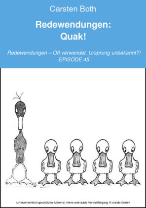 Redewendungen: Quak!