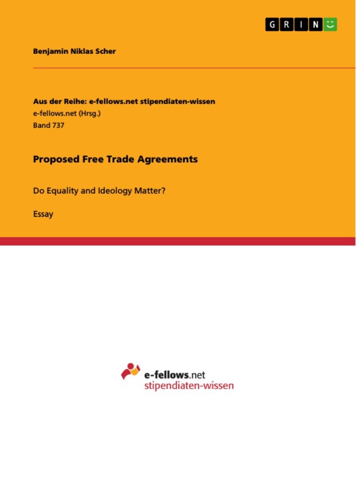 Proposed Free Trade Agreements main product photo