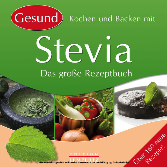Gesund Kochen und Backen mit Stevia main product photo