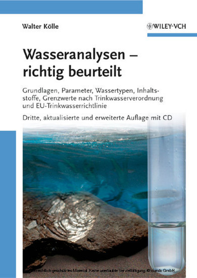 Wasseranalysen - richtig beurteilt main product photo