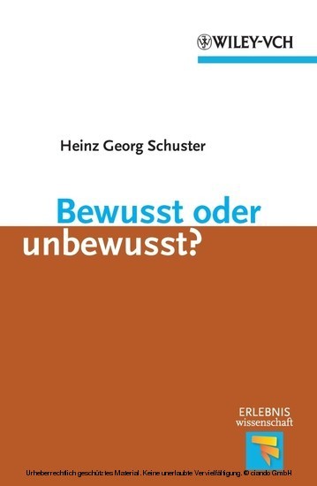 Bewusst oder unbewusst main product photo