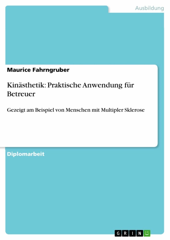 Kinästhetik: Praktische Anwendung für Betreuer main product photo