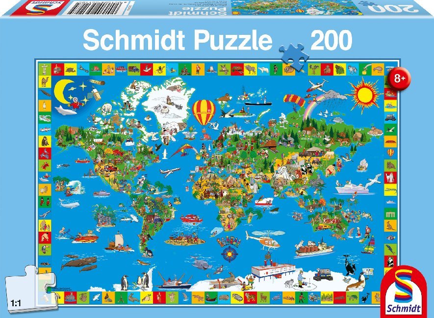 Deine bunte Erde (Kinderpuzzle) main product photo