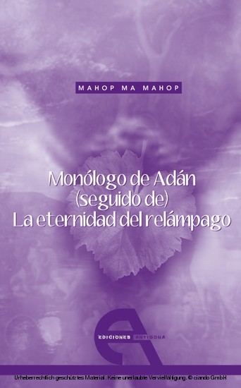 Monólogo de Adán main product photo