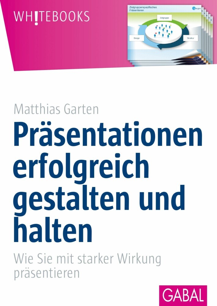 Präsentationen erfolgreich gestalten und halten main product photo
