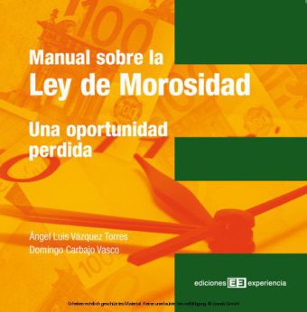 Manual sobre la ley de morosidad