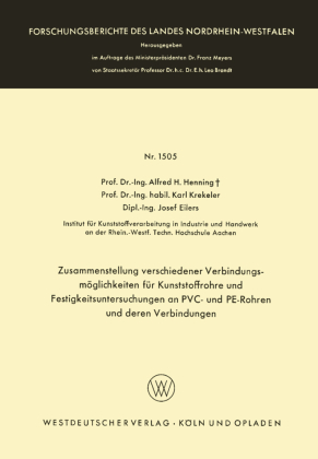 Zusammenstellung verschiedener Verbindungsmöglichkeiten für ...