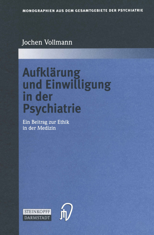 Aufklärung und Einwilligung in der Psychiatrie main product photo