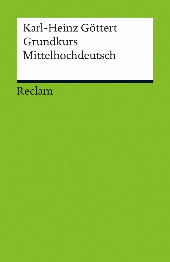 Grundkurs Mittelhochdeutsch main product photo