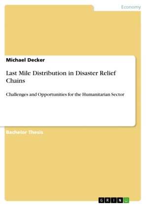 Last Mile Distribution in Disaster Relief Chains