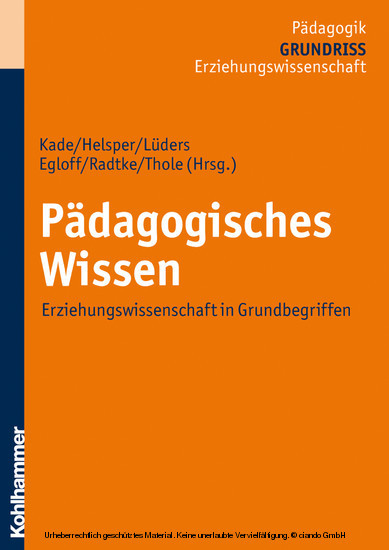 Pädagogisches Wissen main product photo