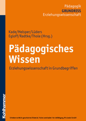 Pädagogisches Wissen