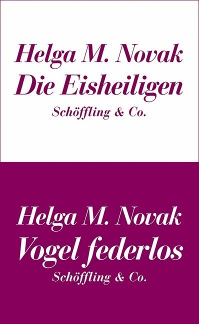 Die Eisheiligen / Vogel federlos main product photo