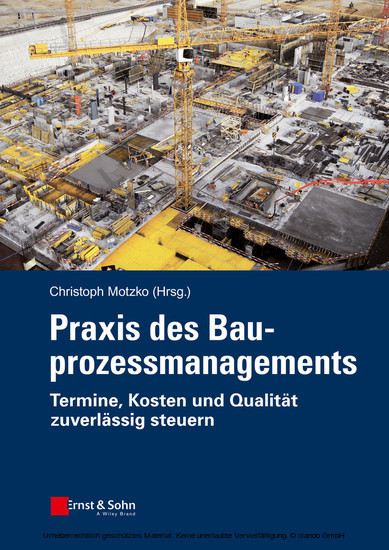 Praxis des Bauprozessmanagements main product photo