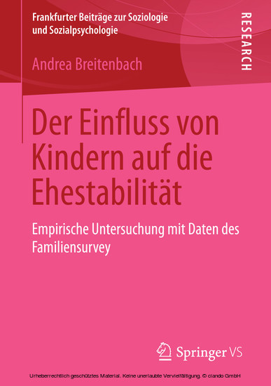 Der Einfluss von Kindern auf die Ehestabilität main product photo