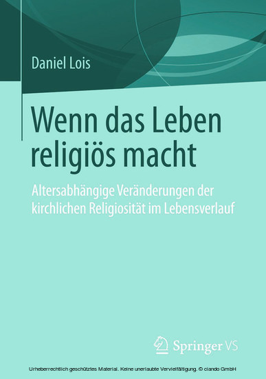 Wenn das Leben religiös macht main product photo