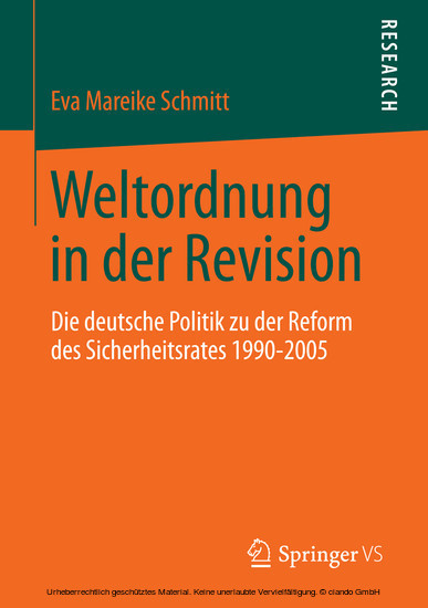 Weltordnung in der Revision main product photo