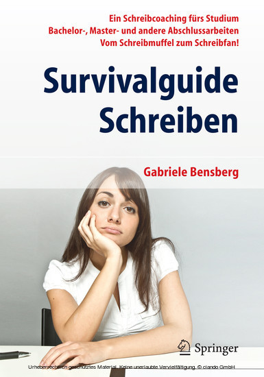 Survivalguide Schreiben main product photo