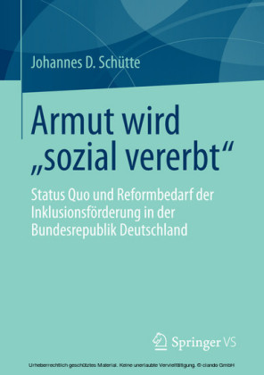 Armut wird 'sozial vererbt'
