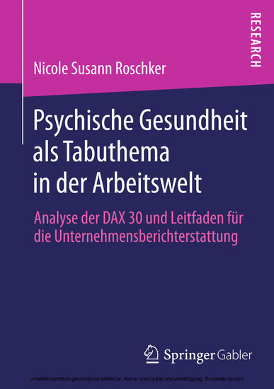 Psychische Gesundheit als Tabuthema in der Arbeitswelt main product photo