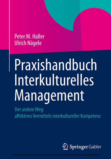 Praxishandbuch Interkulturelles Management main product photo